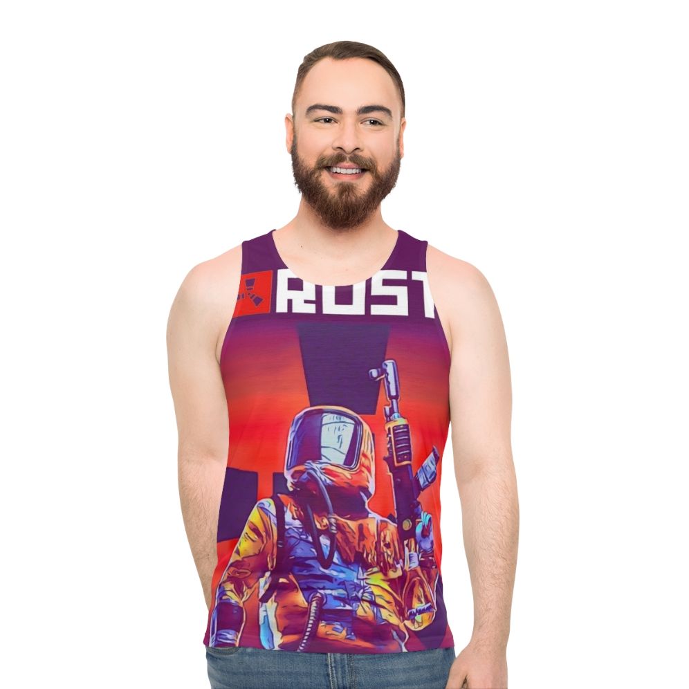 Rust Video Game Unisex Tank Top