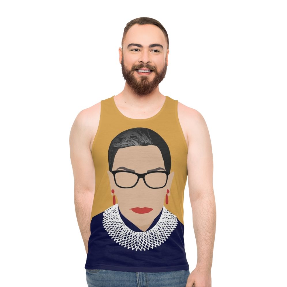 Ruth Bader Ginsburg Inspired Unisex Tank Top