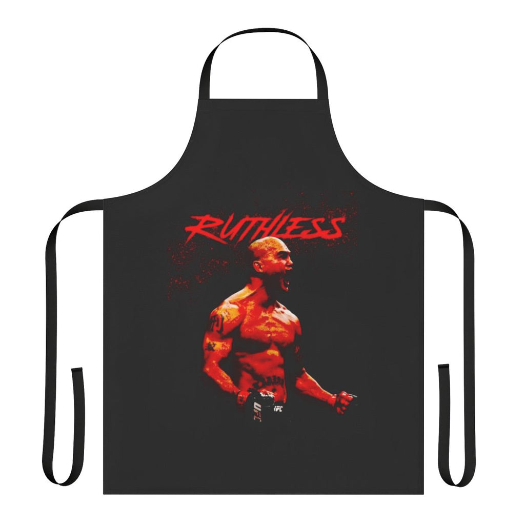 Stylish apron featuring a Robbie Lawler-inspired design for UFC and MMA fans.