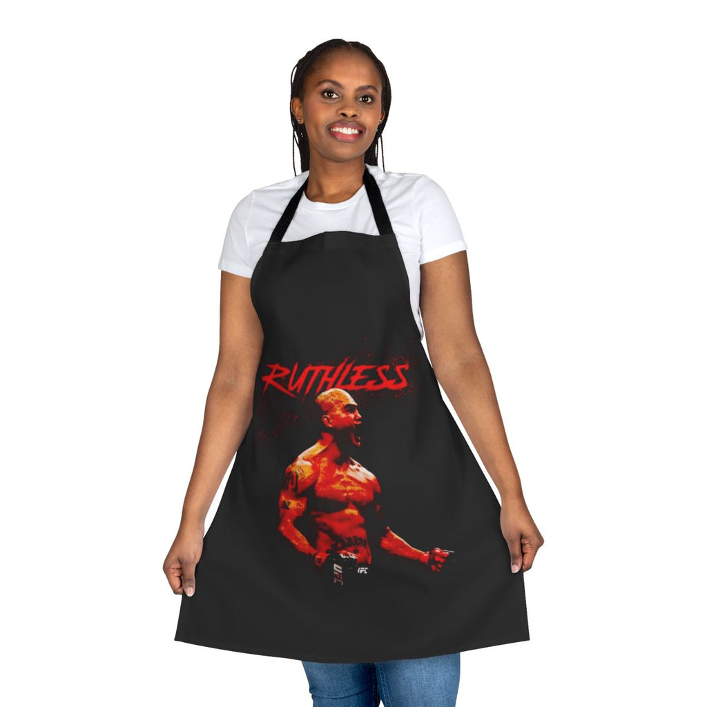 Stylish apron featuring a Robbie Lawler-inspired design for UFC and MMA fans.