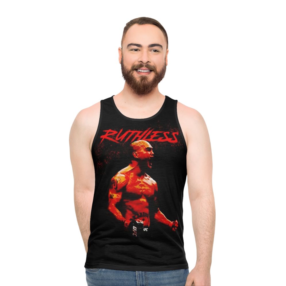 Ruthless Robbie Lawler UFC MMA Fighter Unisex Tank Top