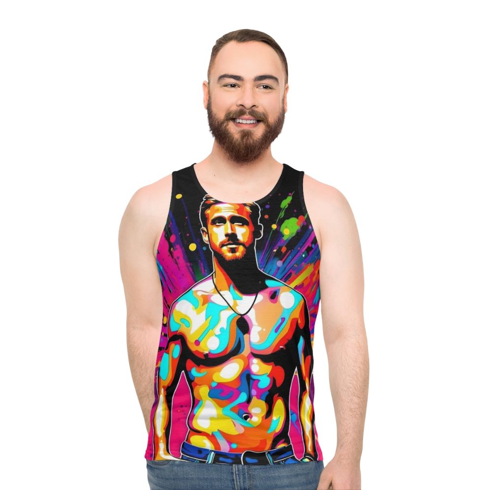 Ryan Gosling Pop Art Unisex Tank Top