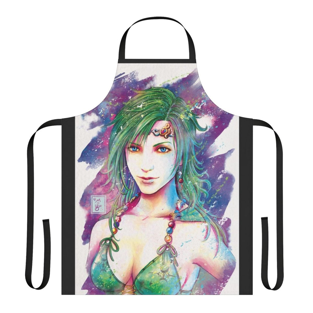Rydia-inspired apron featuring the character from the Final Fantasy FFIV video game series