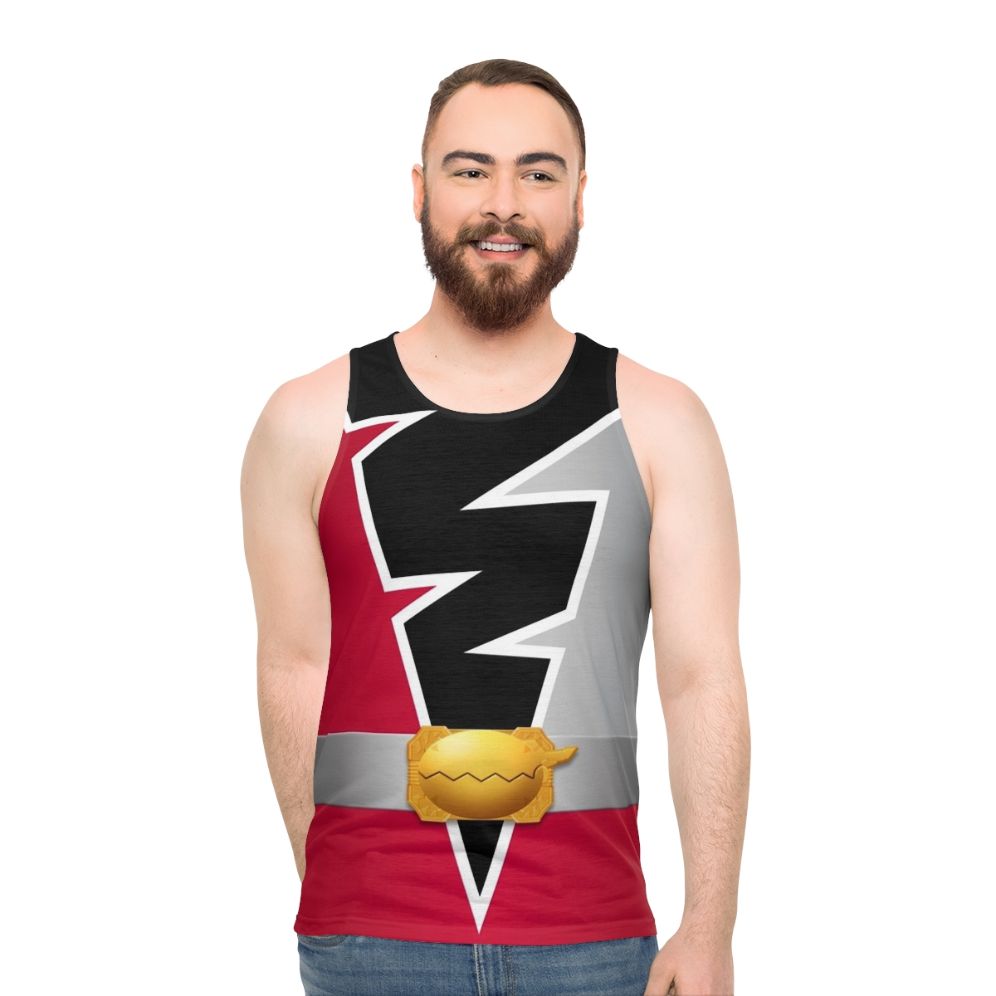 Ryusoulred Unisex Super Sentai Dinosaur Tank Top