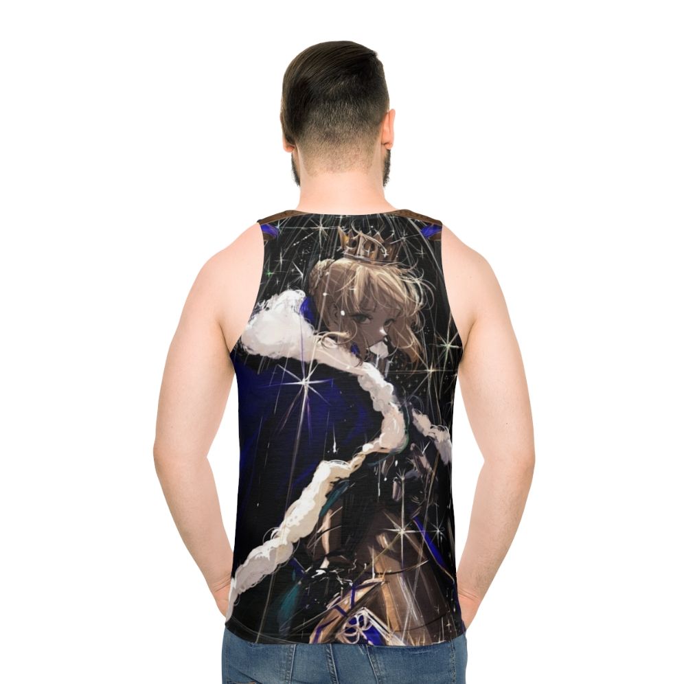 Saber Fate Grand Order anime character unisex tank top