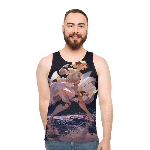 Saber Lily Fate Anime Unisex Tank Top