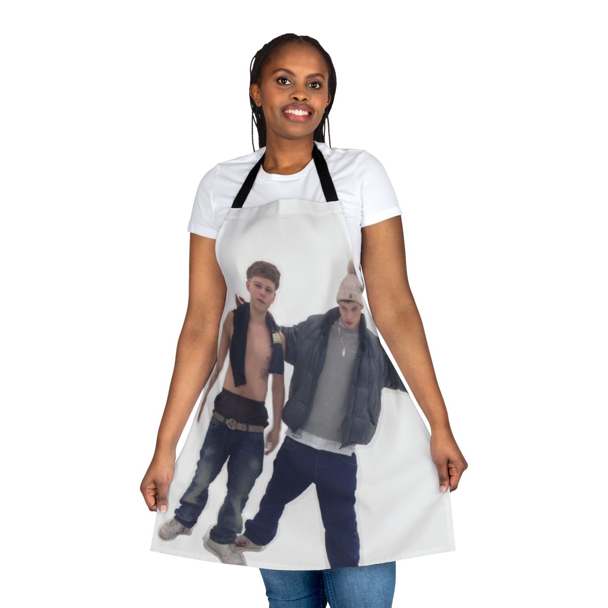 Sad inspired apron featuring Yung Lean, Bladee, and Sadboys/Gravityboys aesthetic