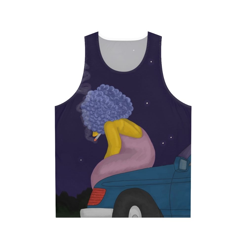 Sad Selma Simpson Unisex Tank Top