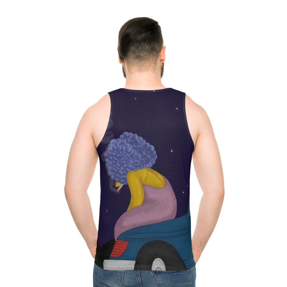 Sad Selma Simpson Unisex Tank Top