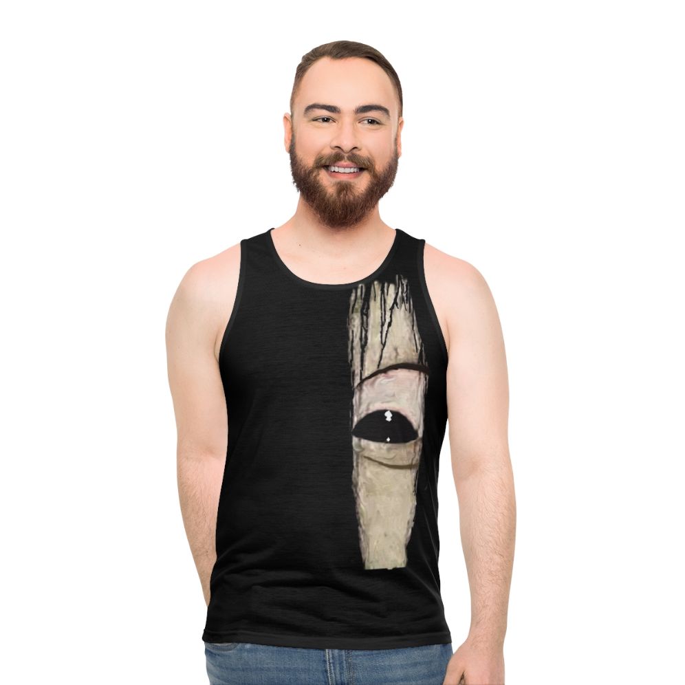 Sadako Eye Unisex Horror Movie Tank Top