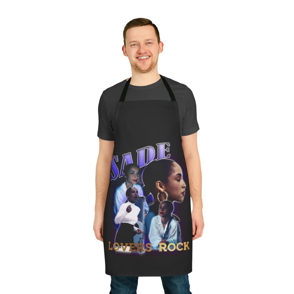 Sade bootleg t-shirt inspired apron featuring vintage r&b and hip hop design
