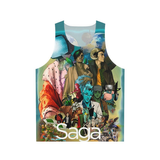 Saga comic characters unisex geek tank top