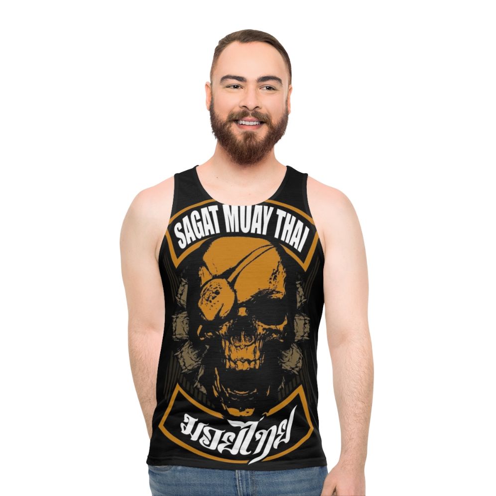Sagat Muay Thai Fighter Thailand Martial Arts Unisex Tank Top