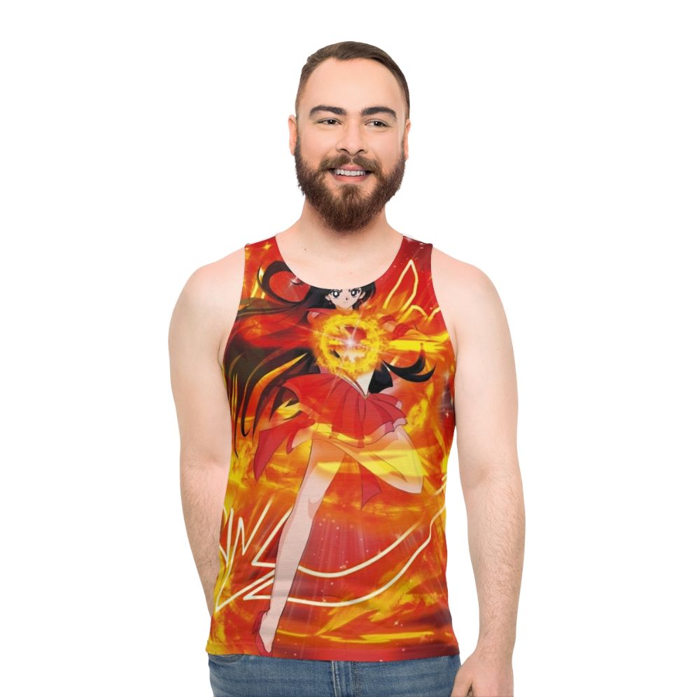 Sailor Mars Unisex Anime Tank Top