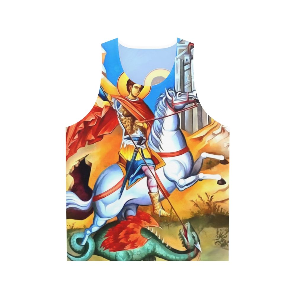 Saint George Unisex Christian Tank Top