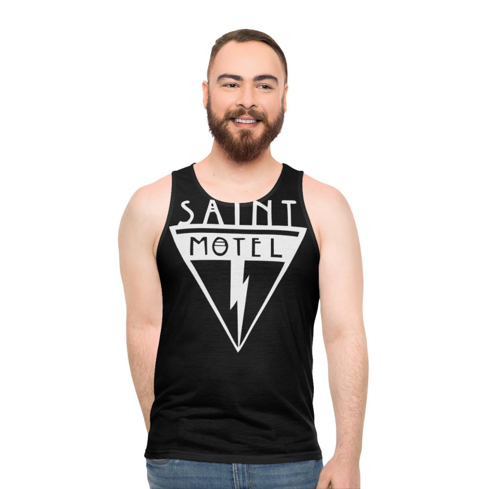 Saint Motel indie pop music unisex tank top