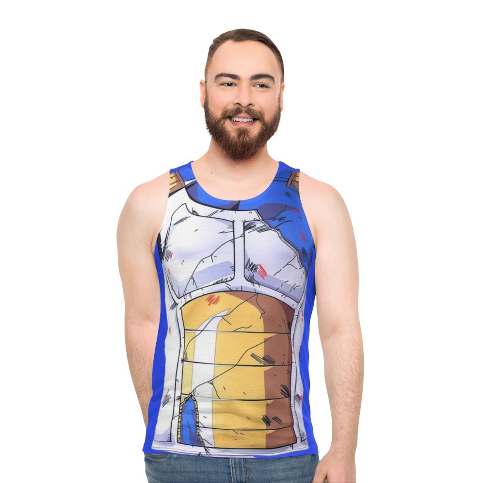 Saiyajin anime tank top