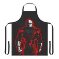 Dragon Ball inspired apron featuring a Saiyan warrior design