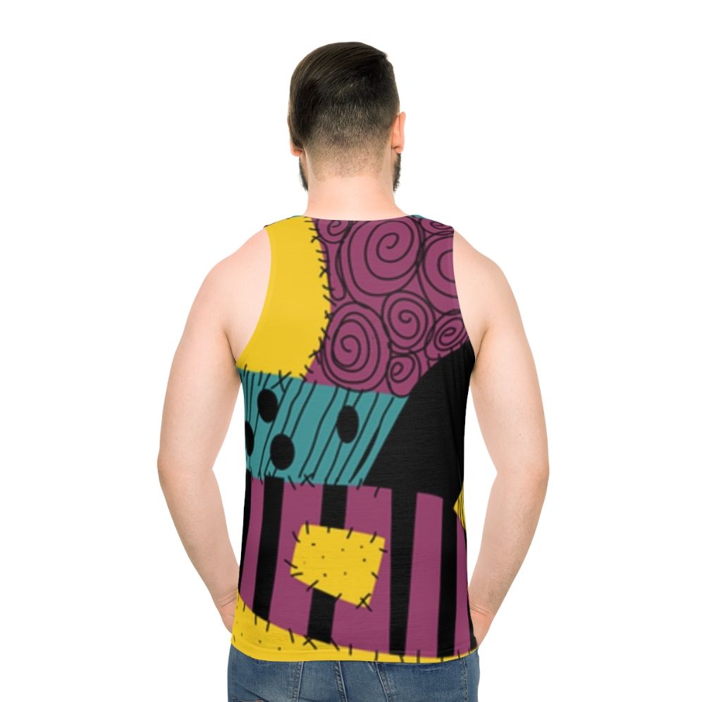 Sally Patchwork Unisex Nightmare Before Christmas Tank Top