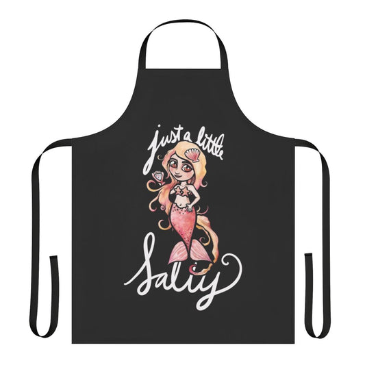 Salty mermaid-themed apron with a whimsical design