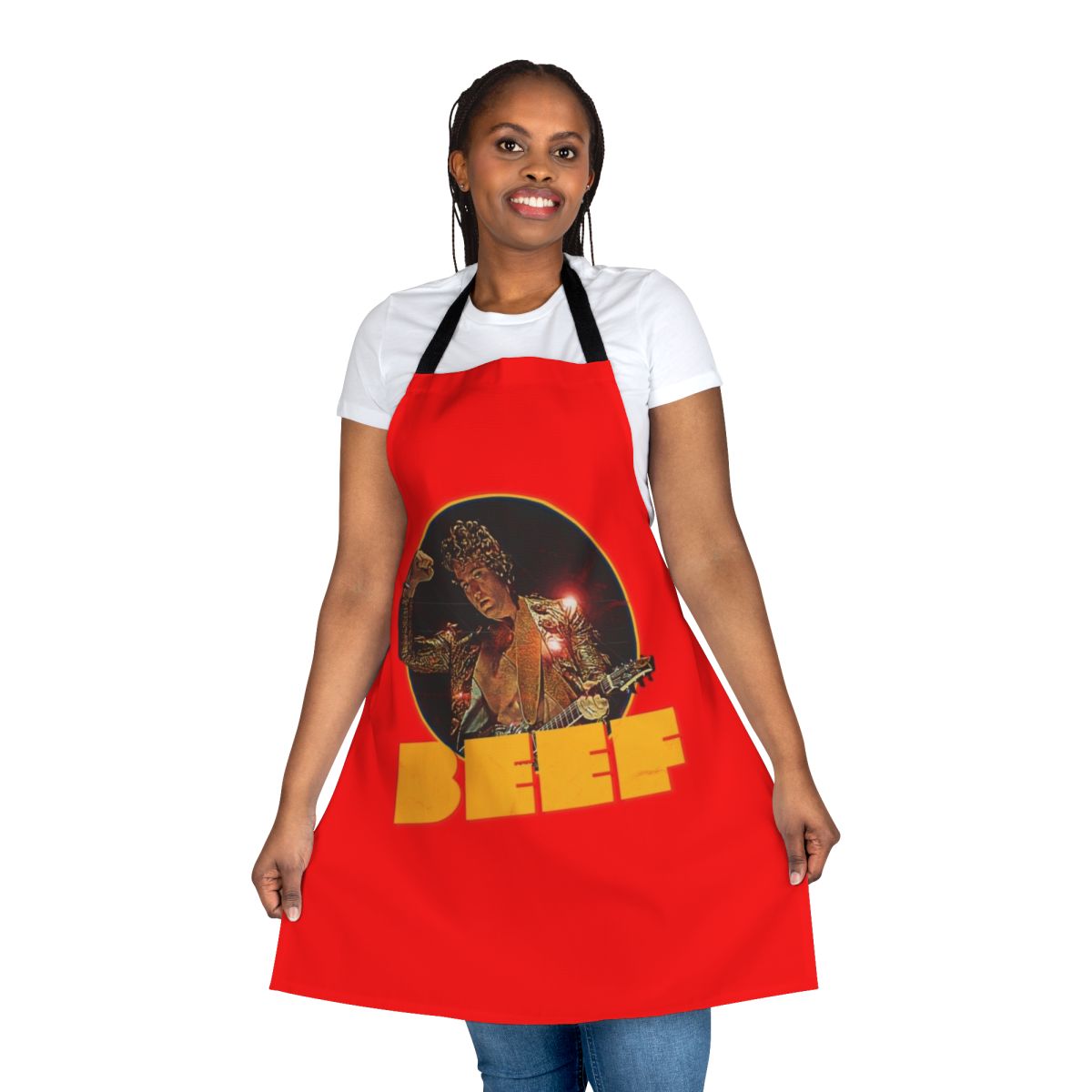 A high-quality apron inspired by the cult classic film "Phantom of the Paradise"