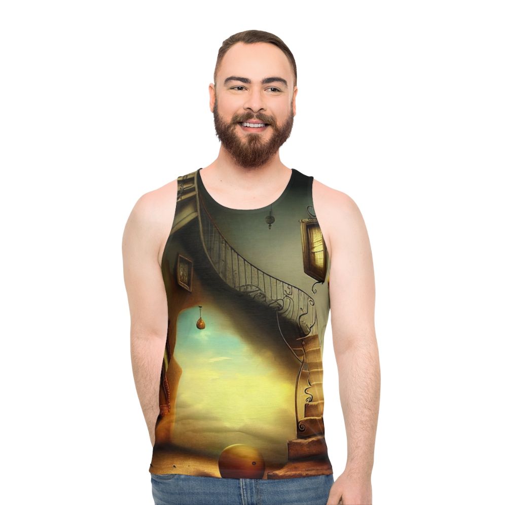 Salvador Dali Inspired Unisex Tank Top