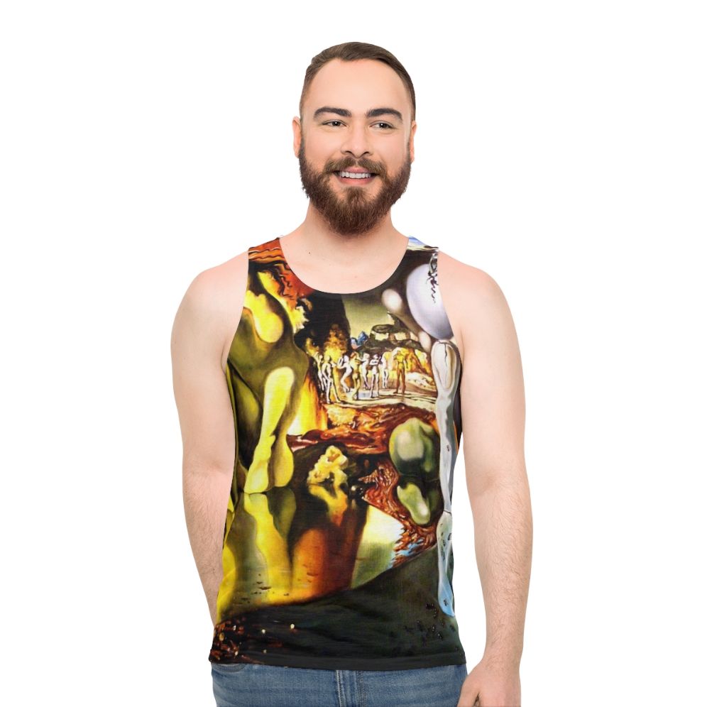 Salvador Dali Metamorphosis of Narcissus Unisex Tank Top