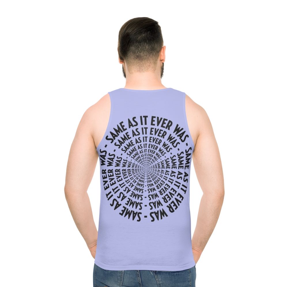 Same As It Ever Was Talking Heads 80s Retro Unisex Tank Top