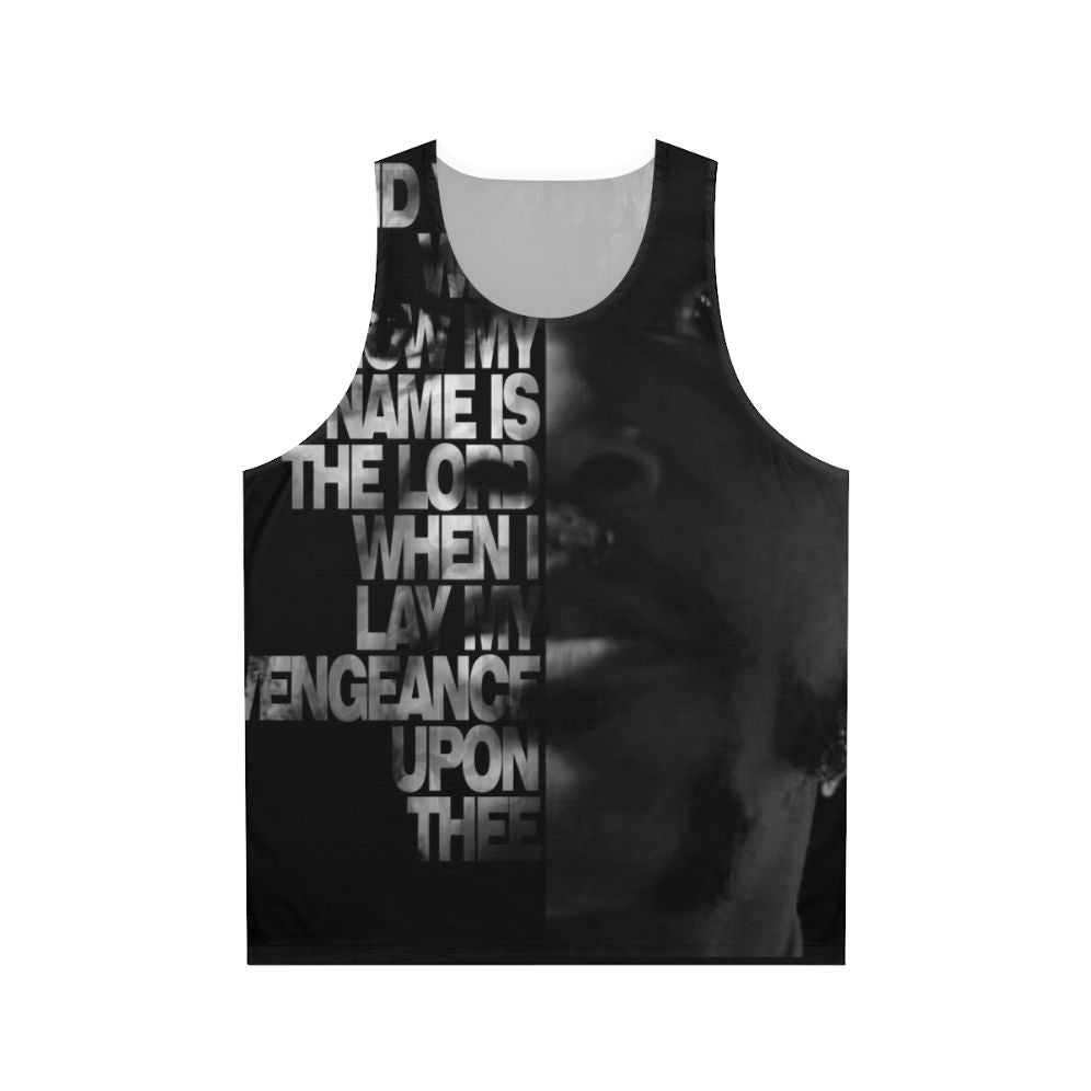 Samuel L. Jackson Unisex Tank Top with Pulp Fiction Monologue
