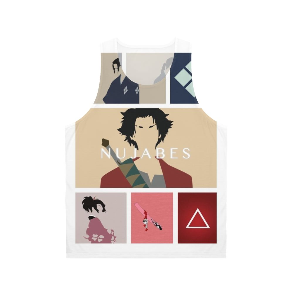 Samurai Champloo anime inspired unisex tank top