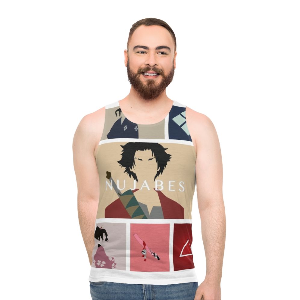 Samurai Champloo anime inspired unisex tank top