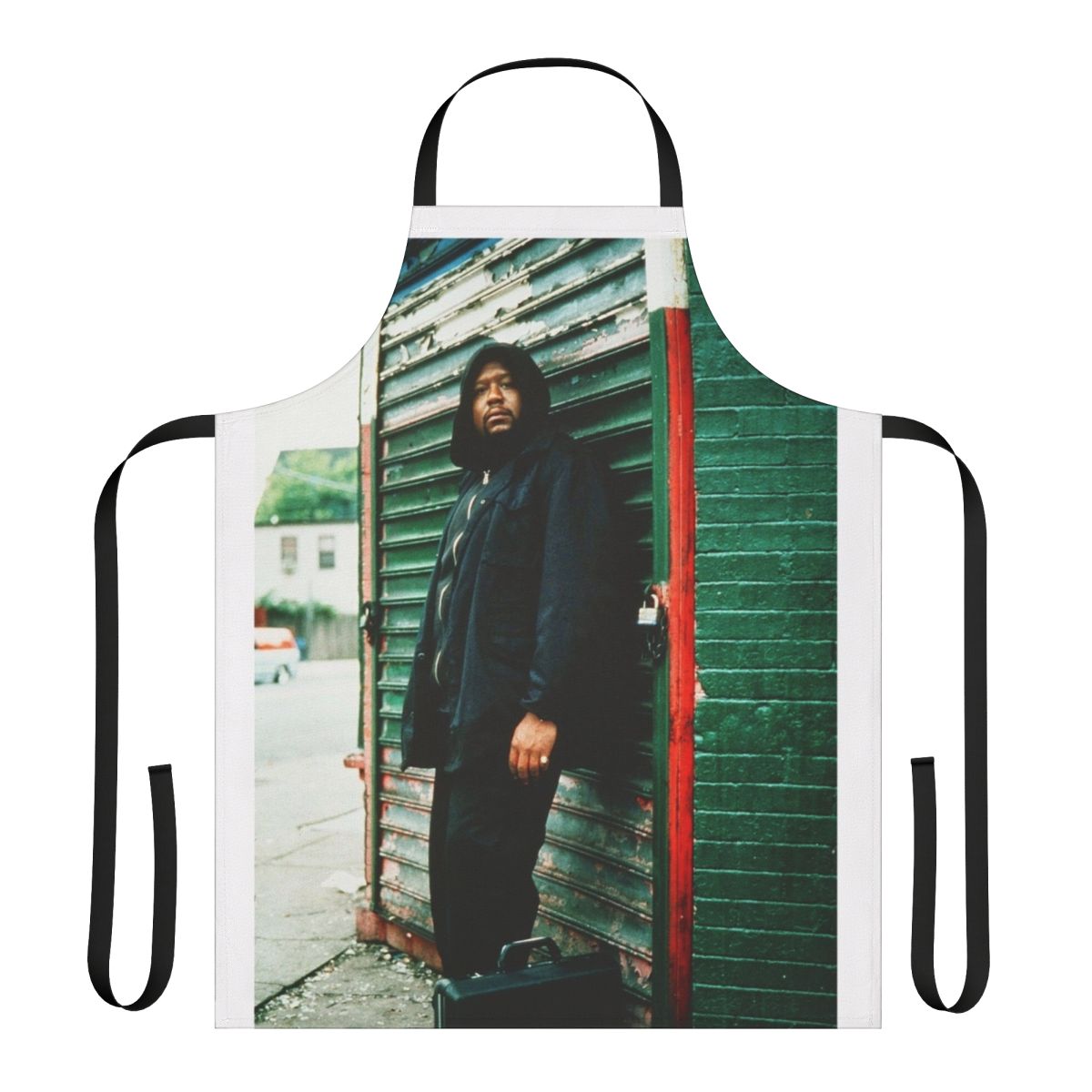 Ghost Dog: The Way of the Samurai inspired apron with samurai and anime artwork