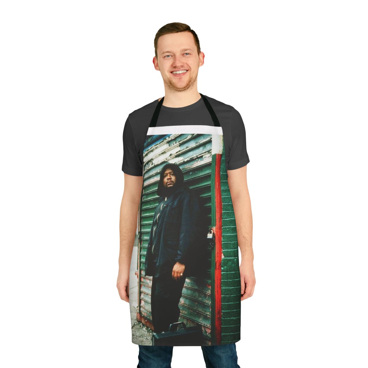 Ghost Dog: The Way of the Samurai inspired apron with samurai and anime artwork