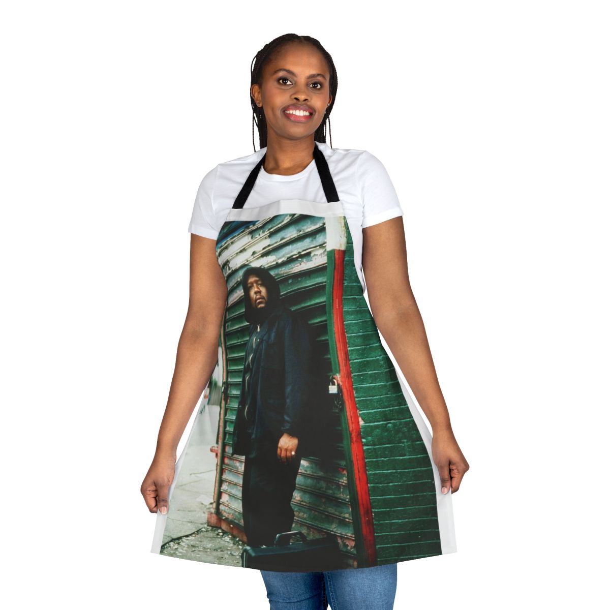 Ghost Dog: The Way of the Samurai inspired apron with samurai and anime artwork