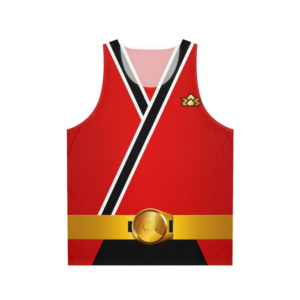 Samurai Red Unisex Tank Top