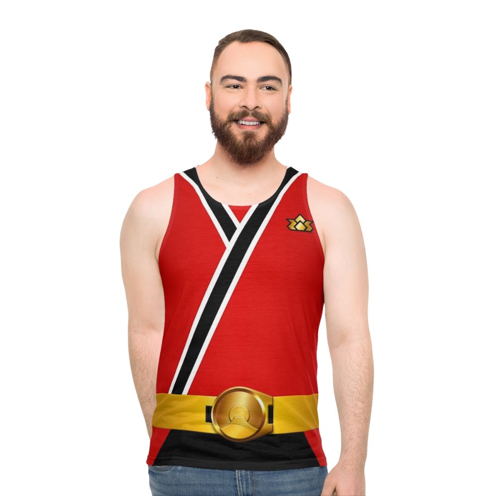 Samurai Red Unisex Tank Top