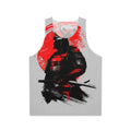 Samurai warrior graphic tank top