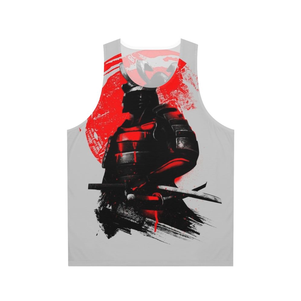 Samurai warrior graphic tank top