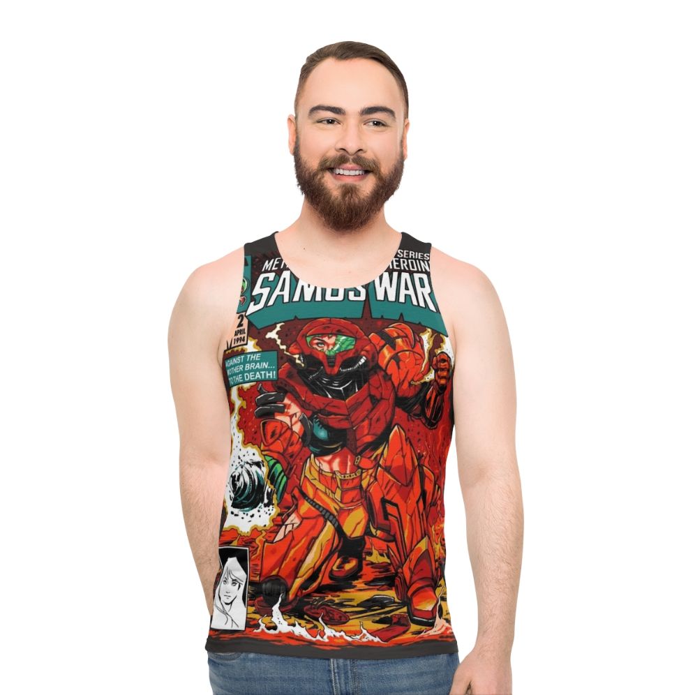 Samus Aran Metroid Unisex Tank Top