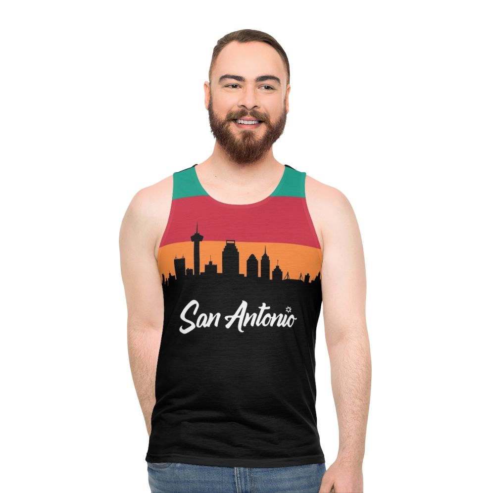 San Antonio Spurs Basketball Unisex Tank Top
