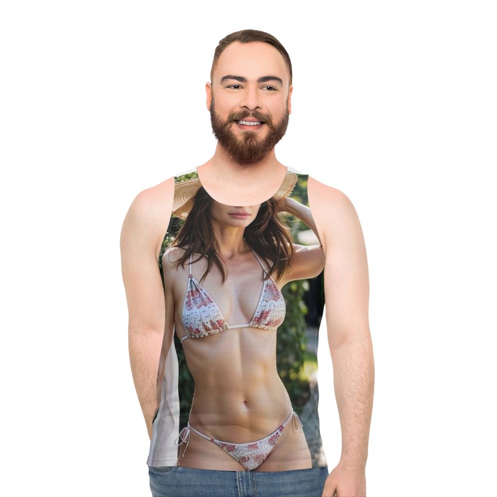 Sandra Bullock inspired sexy unisex tank top