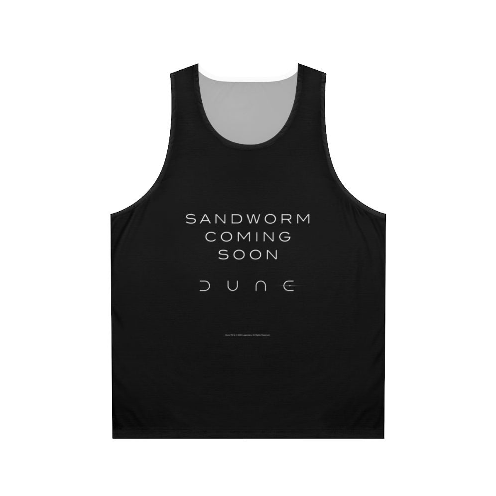 Sandworm Dune Fan Art Unisex Tank Top