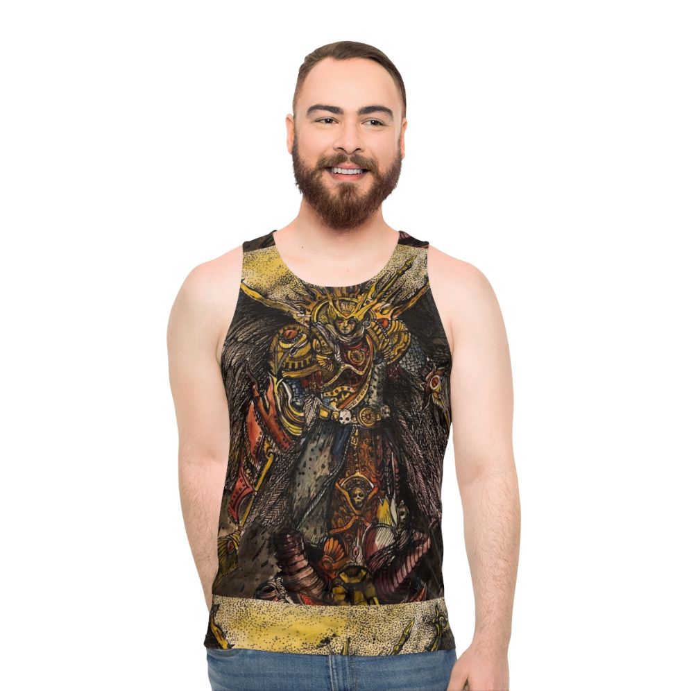 Sanguinius Blood Angels Primarch Unisex Tank Top