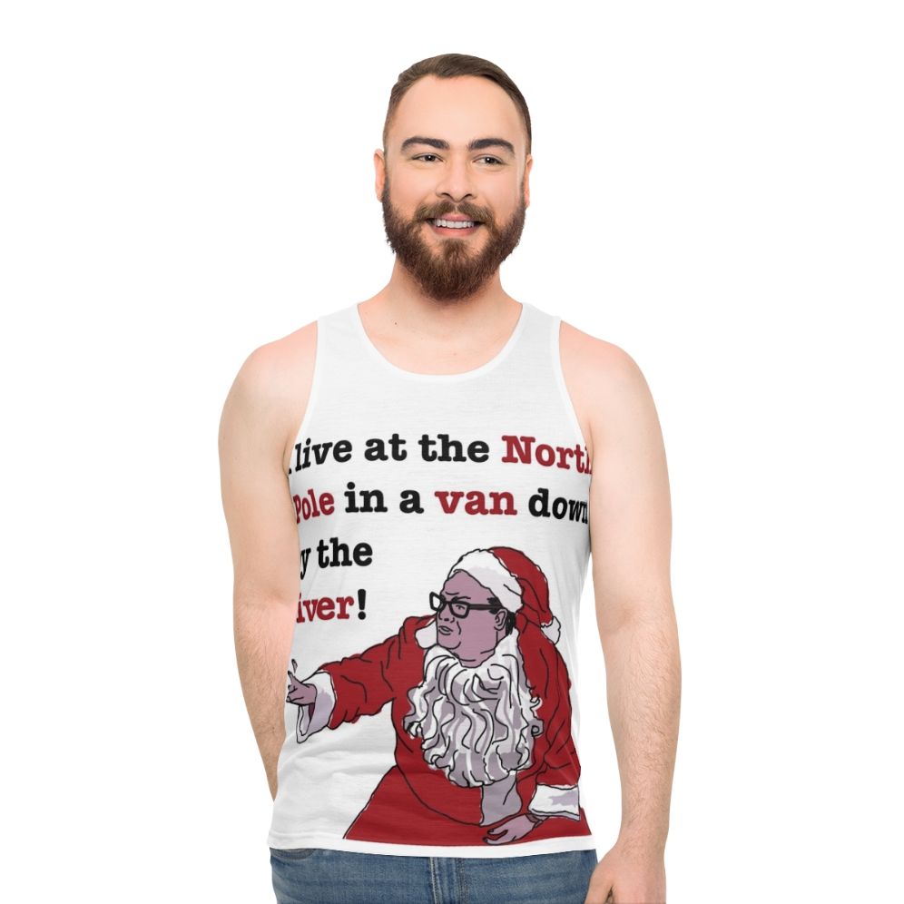 Santa Matt Foley Unisex Christmas Tank Top