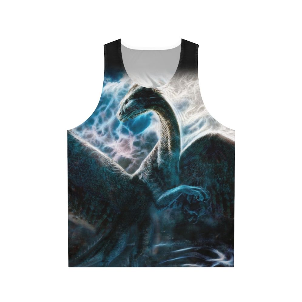 Saphira the dragon unisex tank top from the Eragon movie