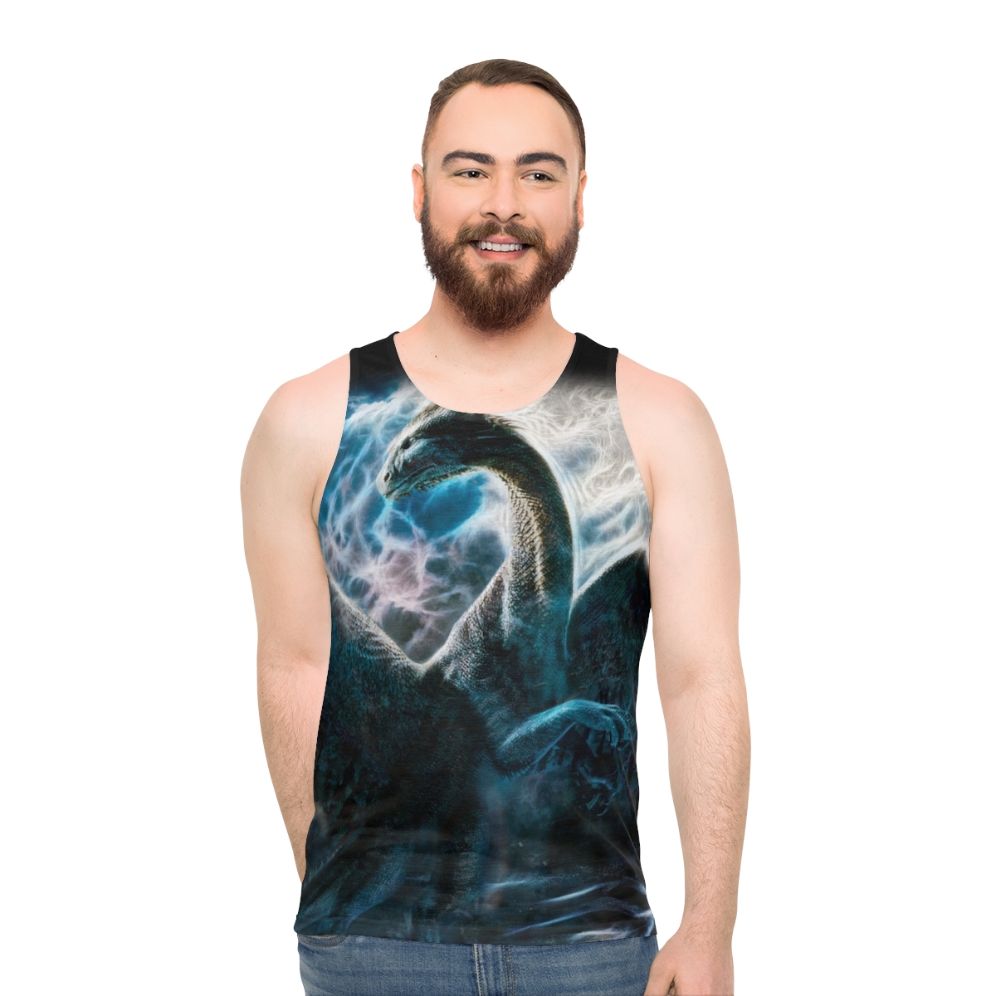 Saphira the dragon unisex tank top from the Eragon movie