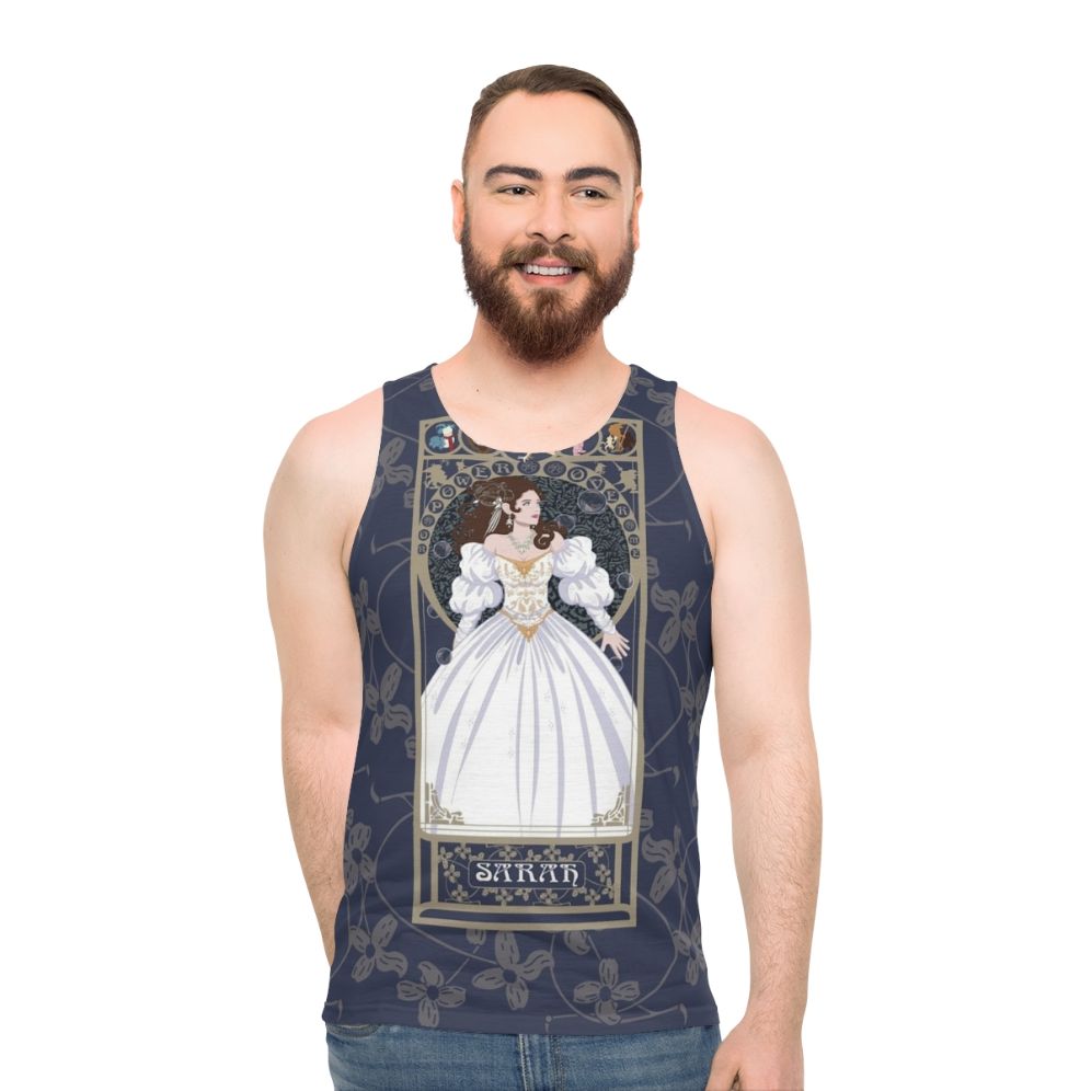 Sarah Nouveau Labyrinth Unisex Tank Top