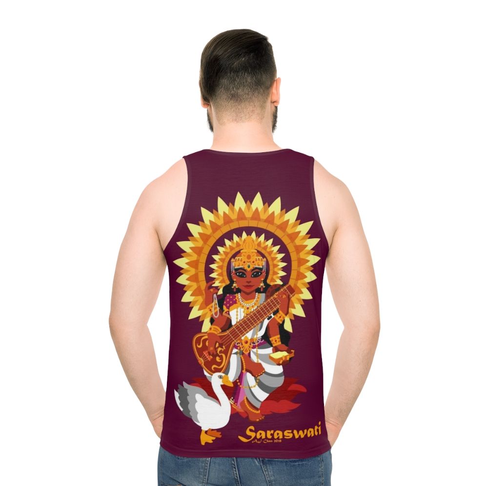 Unisex Saraswati Goddess Tank Top