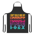 "I Have No Hobbies" Lazy Apron with Sarcastic Sloth Design