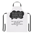 Sarcastic "Red vs Blue" themed apron featuring the "Grimmons" characters